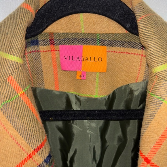 Antrhropologie Vilagallo Multicolor Plaid - Picture 5 of 16